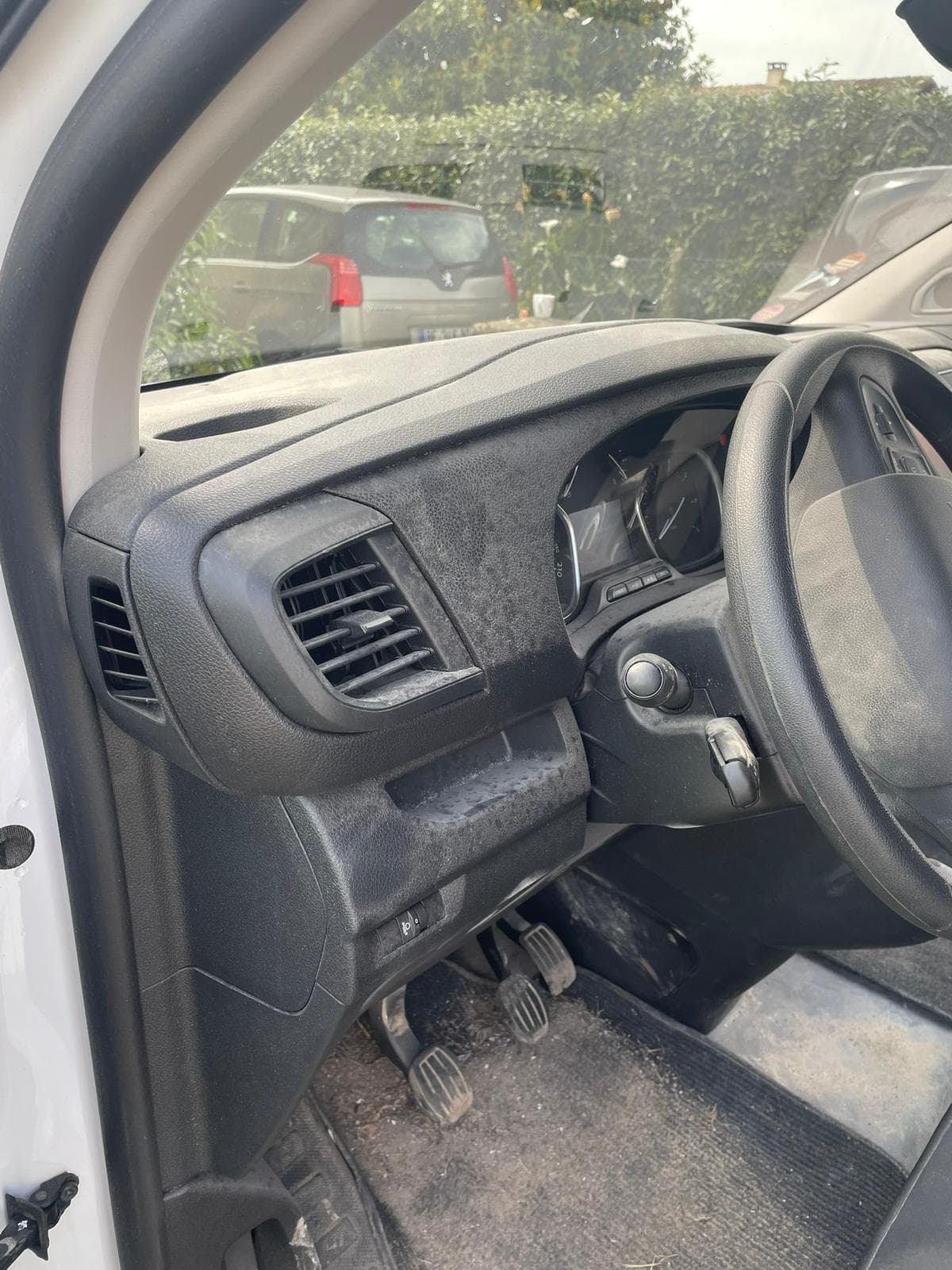 Siège avant nettoyage